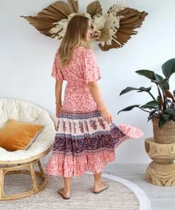 SALTY BRIGHT Dresses Coral Dreams Maxi 9 SALTY BRIGHT Dresses Coral Dreams Maxi