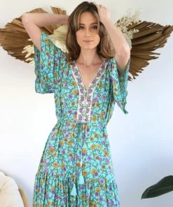 SALTY BRIGHT Dresses Eloise Maxi Dress - Mint 6 SALTY BRIGHT Dresses Eloise Maxi Dress - Mint