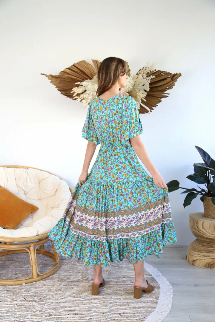 SALTY BRIGHT Dresses Eloise Maxi Dress - Mint 2 SALTY BRIGHT Dresses Eloise Maxi Dress - Mint