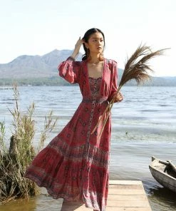 Tulle And Batiste Shanaya Gown - Scarlet - Preorder Dresses 6 Tulle And Batiste Shanaya Gown - Scarlet - Preorder Dresses