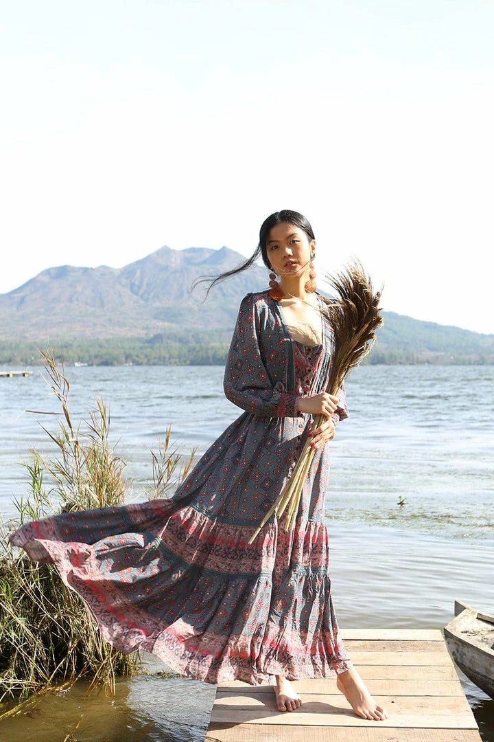 Tulle And Batiste Shanaya Gown - Teal - Preorder 1 Tulle And Batiste Shanaya Gown - Teal - Preorder