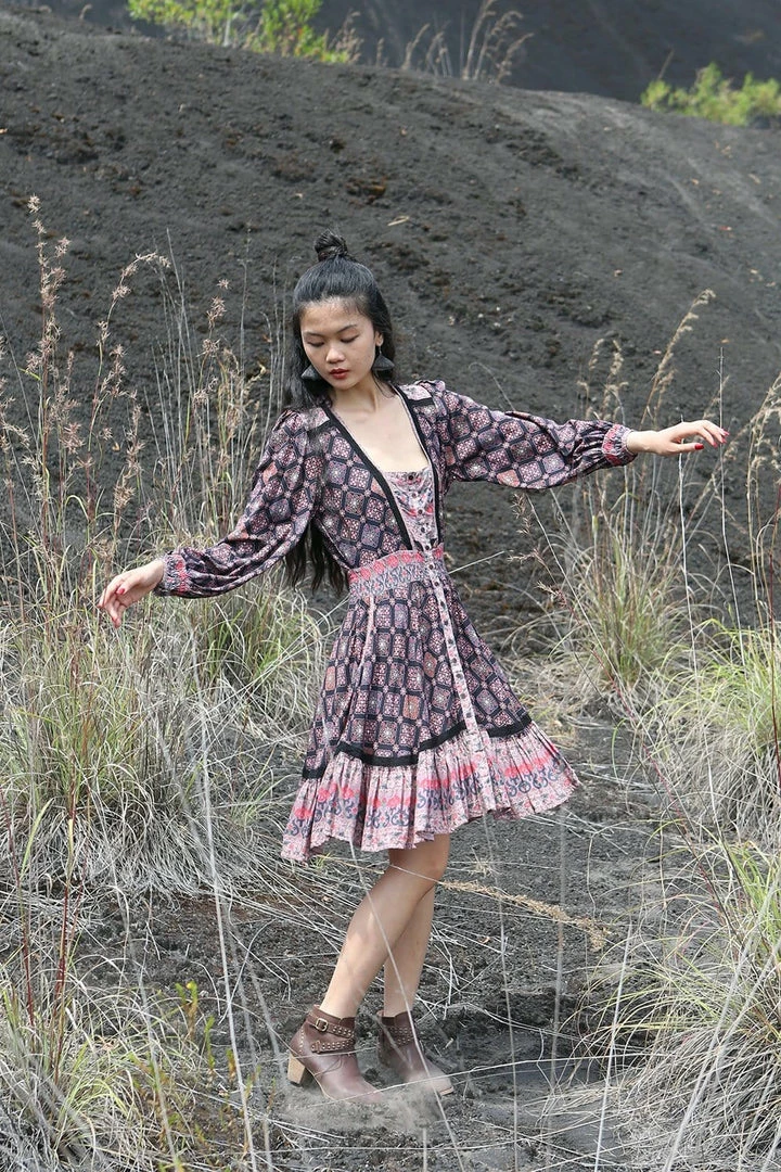 Tulle And Batiste Shanaya Playdress - Moonless Night - Preorder 4 Tulle And Batiste Shanaya Playdress - Moonless Night - Preorder