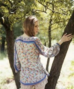 Tulle And Batiste Sharon Boho Blouse - Lavender Grey - Preorder Casual Dresses 11 Tulle And Batiste Sharon Boho Blouse - Lavender Grey - Preorder Casual Dresses