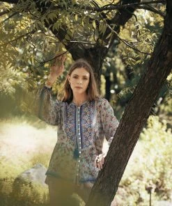 Tulle And Batiste Sharon Boho Blouse - Lavender Grey - Preorder Casual Dresses 13 Tulle And Batiste Sharon Boho Blouse - Lavender Grey - Preorder Casual Dresses