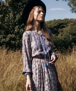 Tulle And Batiste Dresses Sharon Boho Dress - Lavender Grey - Preorder 13 Tulle And Batiste Dresses Sharon Boho Dress - Lavender Grey - Preorder