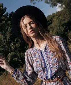 Tulle And Batiste Dresses Sharon Boho Dress - Lavender Grey - Preorder 14 Tulle And Batiste Dresses Sharon Boho Dress - Lavender Grey - Preorder