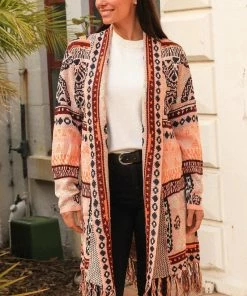 ISABELLA Jessie Knit Cardigan - Sunrise 10 ISABELLA Jessie Knit Cardigan - Sunrise