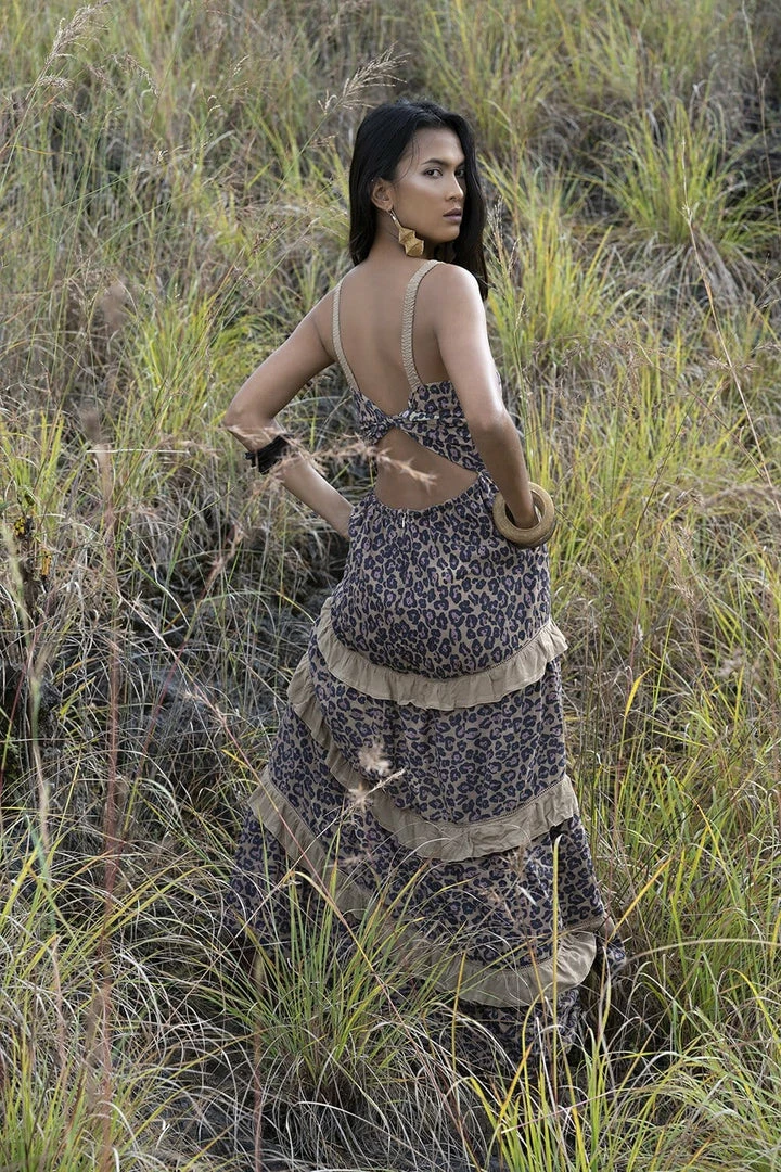 Tulle And Batiste Tabitha Maxi Dress - Chestnut - Preorder 4 Tulle And Batiste Tabitha Maxi Dress - Chestnut - Preorder