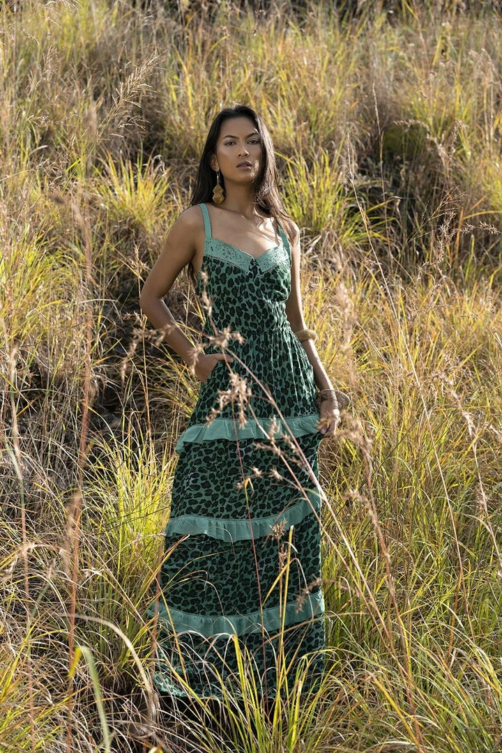 Tulle And Batiste Tabitha Maxi Dress - Emerald - Preorder Dresses 1 Tulle And Batiste Tabitha Maxi Dress - Emerald - Preorder Dresses