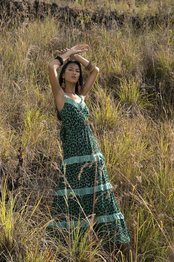 Tulle And Batiste Tabitha Maxi Dress - Emerald - Preorder Dresses 2 Tulle And Batiste Tabitha Maxi Dress - Emerald - Preorder Dresses