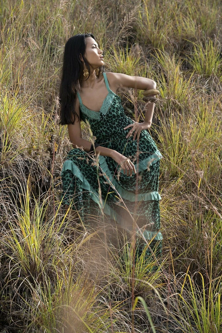 Tulle And Batiste Tabitha Maxi Dress - Emerald - Preorder Dresses 3 Tulle And Batiste Tabitha Maxi Dress - Emerald - Preorder Dresses