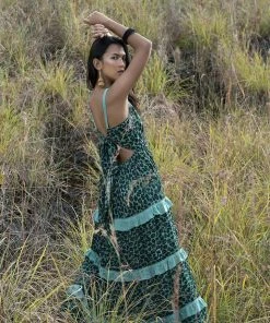 Tulle And Batiste Tabitha Maxi Dress - Emerald - Preorder Dresses 12 Tulle And Batiste Tabitha Maxi Dress - Emerald - Preorder Dresses