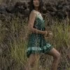 Tulle And Batiste Tabitha Mini Dress - Emerald - Preorder Dresses