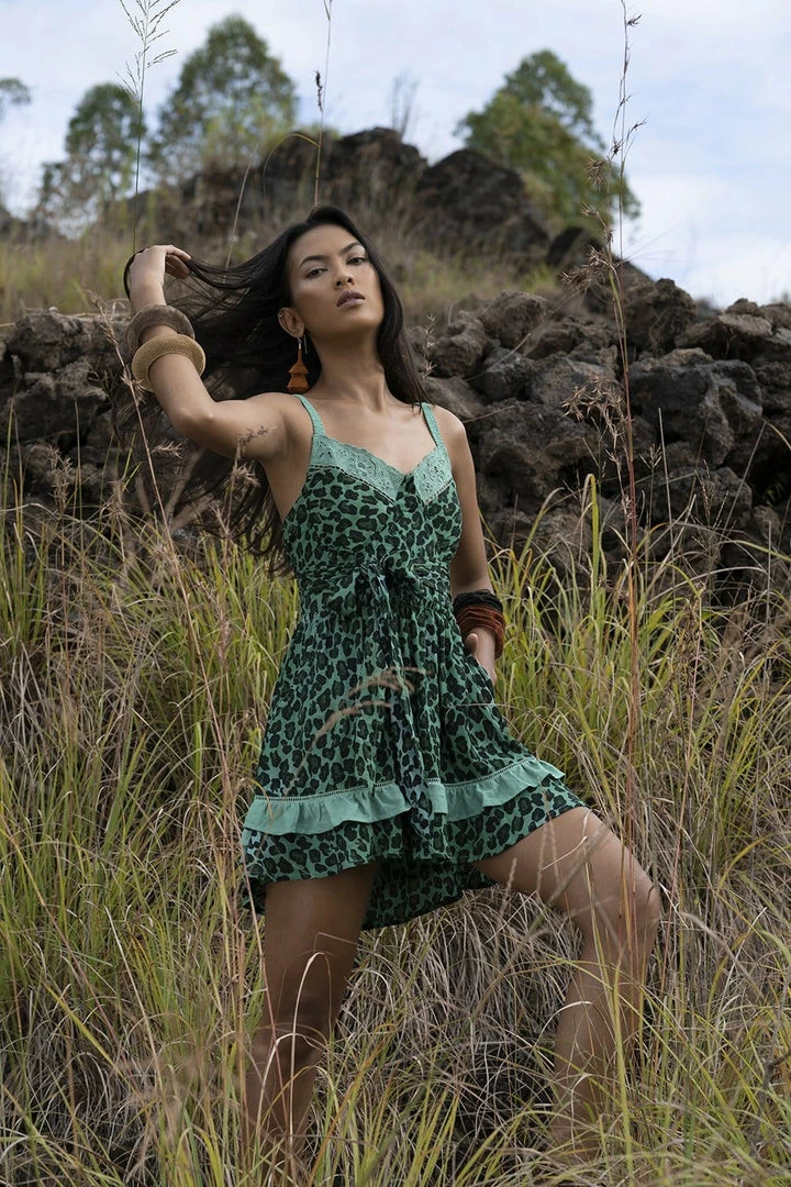 Tulle And Batiste Tabitha Mini Dress - Emerald - Preorder Dresses 4 Tulle And Batiste Tabitha Mini Dress - Emerald - Preorder Dresses