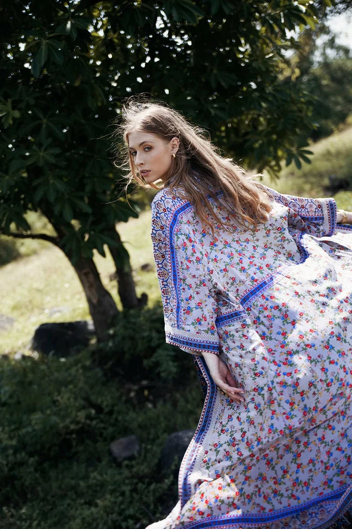 Tulle And Batiste Harper Kimono - Lavender Grey - Preorder Kimono | Duster 3 Tulle And Batiste Harper Kimono - Lavender Grey - Preorder Kimono | Duster