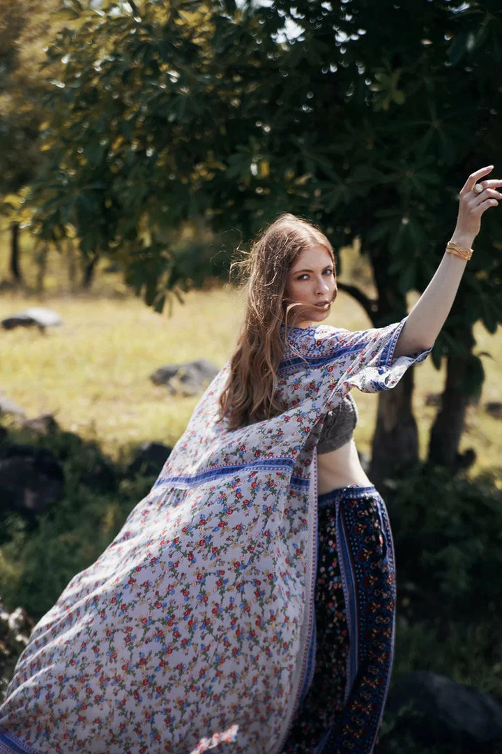 Tulle And Batiste Harper Kimono - Lavender Grey - Preorder Kimono | Duster 5 Tulle And Batiste Harper Kimono - Lavender Grey - Preorder Kimono | Duster