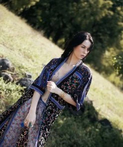 Tulle And Batiste Harper Kimono - Moonless Night - Preorder 11 Tulle And Batiste Harper Kimono - Moonless Night - Preorder