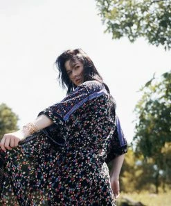 Tulle And Batiste Harper Kimono - Moonless Night - Preorder 15 Tulle And Batiste Harper Kimono - Moonless Night - Preorder