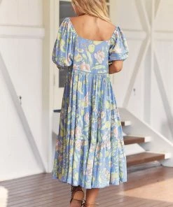 Jaase Dresses Rosella Dress - Blue Dusk