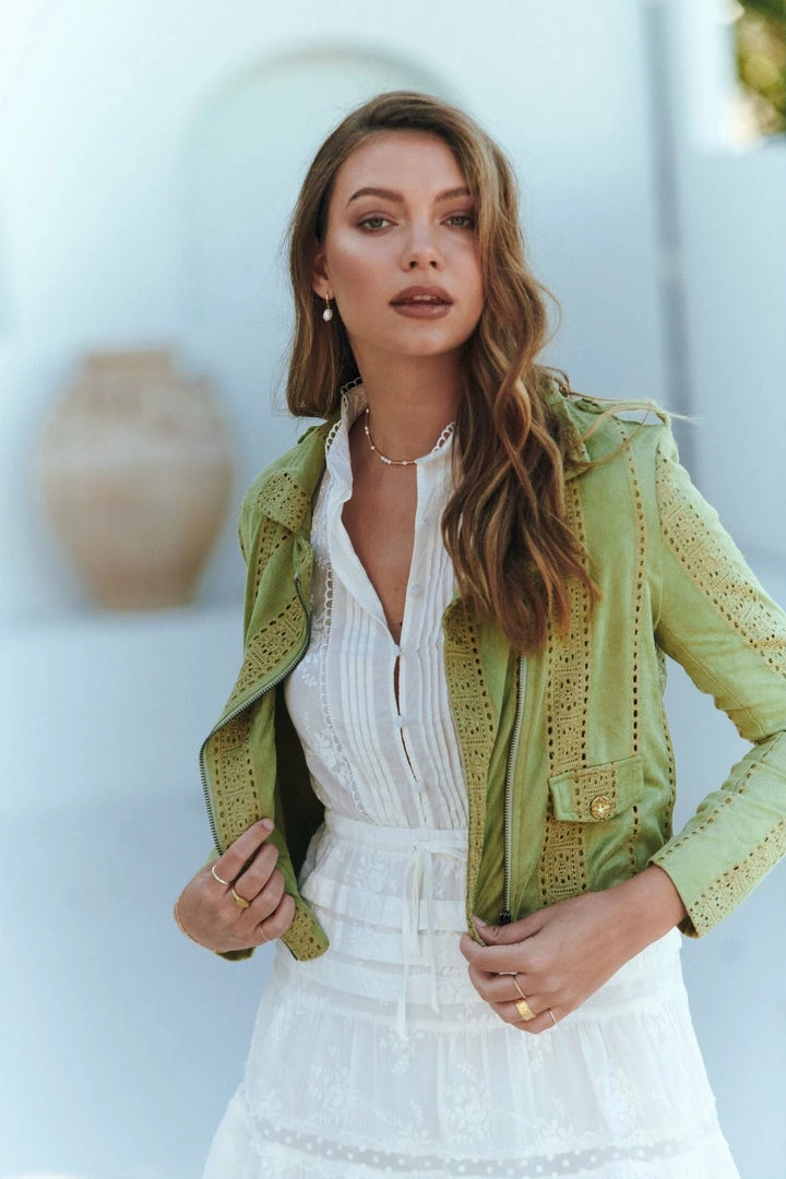Jaase Jodi Jacket - Pistachio 4 Jaase Jodi Jacket - Pistachio