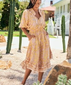 Jaase Dresses Jasmine Midi Dress - Elodie 19 Jaase Dresses Jasmine Midi Dress - Elodie