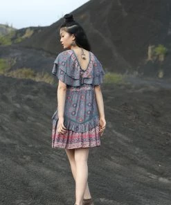 Tulle And Batiste Dresses Yasmine Mini Dress - Teal - Preorder