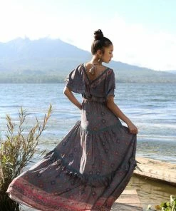 Tulle And Batiste Dresses Yasmine Gown - Teal - Preorder