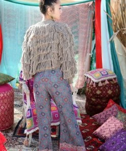 Tulle And Batiste Zaara Flair Pants - Teal - Preorder Bottoms 5 Tulle And Batiste Zaara Flair Pants - Teal - Preorder Bottoms