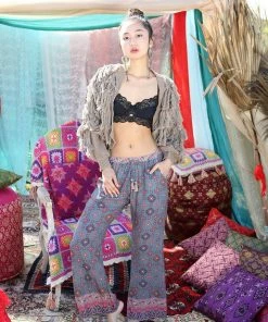 Tulle And Batiste Zaara Flair Pants - Teal - Preorder Bottoms