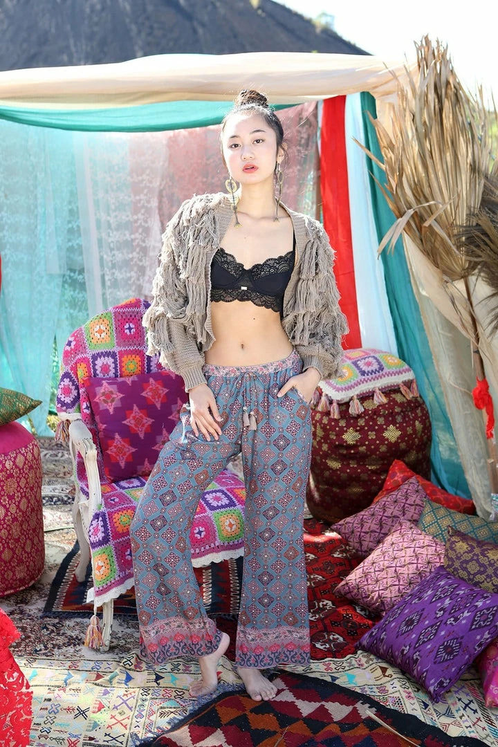 Tulle And Batiste Zaara Flair Pants - Teal - Preorder Bottoms 1 Tulle And Batiste Zaara Flair Pants - Teal - Preorder Bottoms