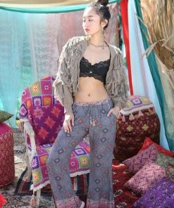 Tulle And Batiste Zaara Flair Pants - Teal - Preorder Bottoms