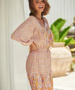 Jaase Asa Mini Dress - Forget Me Not