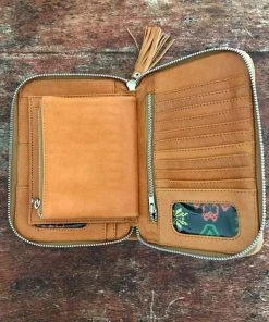 MAHIYA Angel Wings Wallet - Tan Black Dresses