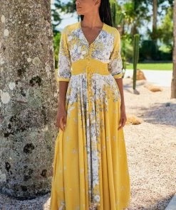 Jaase Indiana Maxi Dress - Calla Lily