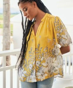 Jaase Sierra Top - Calla Lily