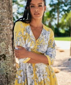 Jaase Indiana Maxi Dress - Calla Lily