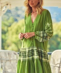 Jaase Payson Dress - Eshana Olive