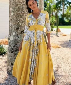 Jaase Indiana Maxi Dress - Calla Lily
