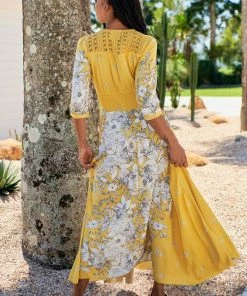 Jaase Indiana Maxi Dress - Calla Lily