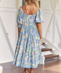 Jaase Dresses Rosella Dress - Blue Dusk