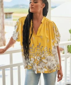 Jaase Sierra Top - Calla Lily